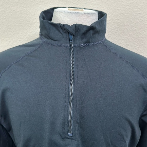 PolarMax 4.0 HEAVYWEIGHT ZIP MOCK - Dk Navy - Picture 3 of 15